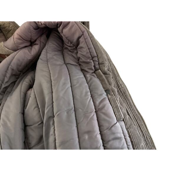 Woodlands Men's Large Vintage Jacket Corduroy Quilted David Peyser Snap Pockets - Picture 8 of 13